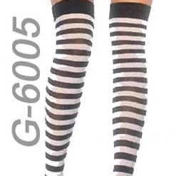 Leg Avenue Horizontal Striped Stockings 13-colors LegWear