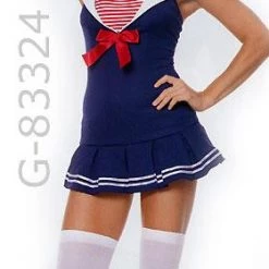 Leg Avenue American Sailor Cadet Dress 2-pc Set Costumes