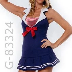 Leg Avenue American Sailor Cadet Dress 2-pc Set Costumes