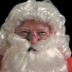 Halco Rectangular Santa Costume Glasses