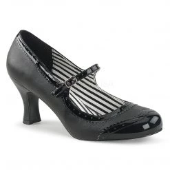 Pleaser Spectator Mary Jane Pump Shoes With 3-inch Kitten Heel PS-JENNA-06