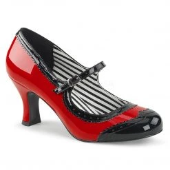 Pleaser Spectator Mary Jane Pump Shoes With 3-inch Kitten Heel PS-JENNA-06