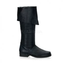 Pleaser Men's Leather Cuff Boot With 1-inch Heel PS-MAVERICK-8812