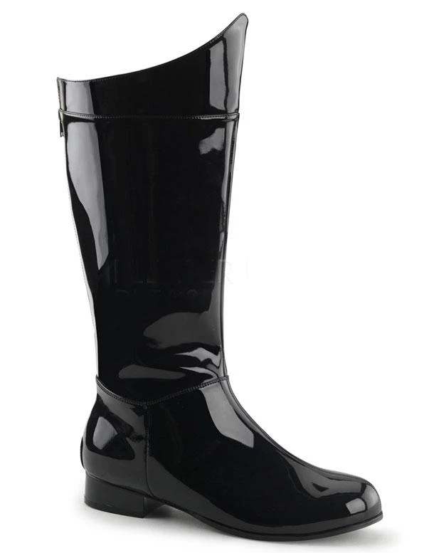 Pleaser Flag Gear Men's Superhero Costume Boots