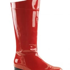 Pleaser Flag Gear Men's Superhero Costume Boots