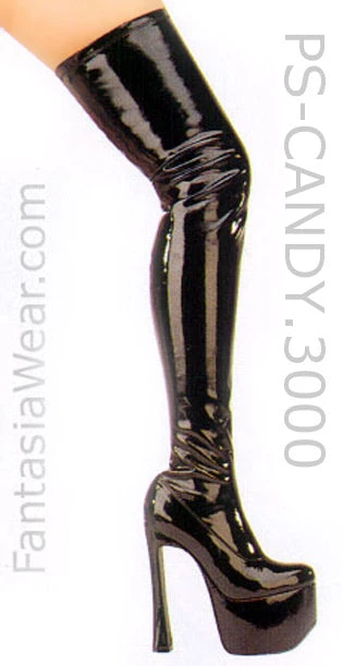 Pleaser Thigh High Boots 6-inch Heels CAN