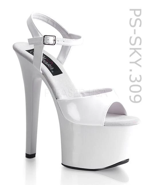 Pleaser High Heel Sandal Platform Shoe 7-inch Heel 5-colors PS-SKY-309 High Heel Sandals