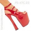 Pleaser Buckle Platform Shoes With 7-inch Chunky Heels PS-XTC-03