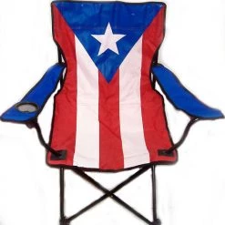 Ruffin Flag Gear Puerto Rico Flag Folding Chair