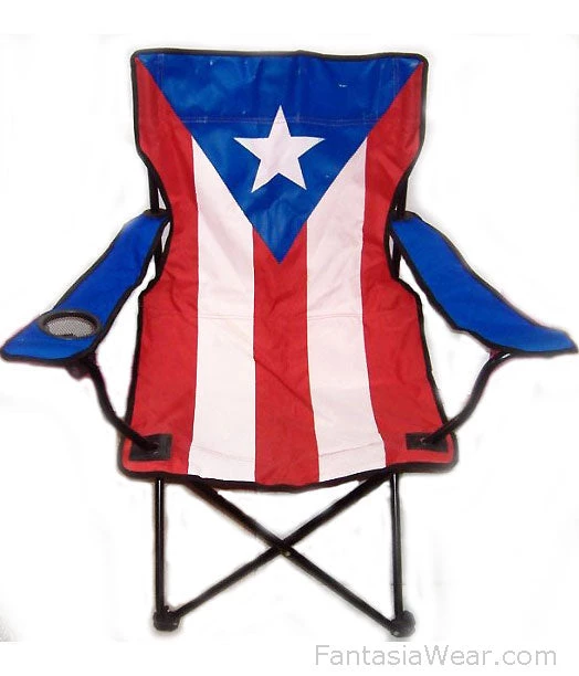 Ruffin Flag Gear Puerto Rico Flag Folding Chair