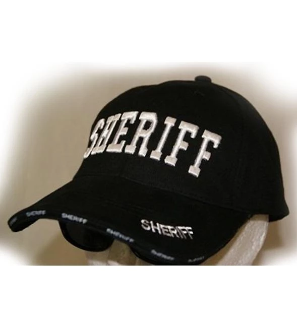 Ruffin Headwear RF-053823 Black SHERIFF Cap