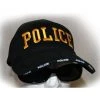 Ruffin RF-056060 Black Police Cap