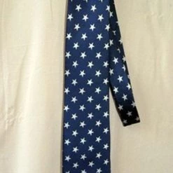 Ruffin Flag Gear American Flag Stars Neck Tie