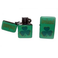 Ruffin Green Irish Shamrock Lighter Ireland