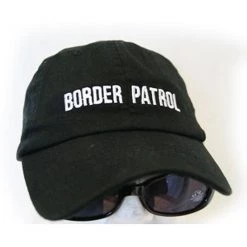 Ruffin Caps Black BORDER PATROL Cap