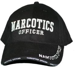 Ruffin RF-301368 Black Narcotics Officer Cap