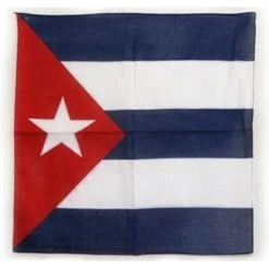 Ruffin Bandana Cuba Flag Bandanna
