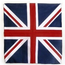 Ruffin British Flag 22x22 Bandanna