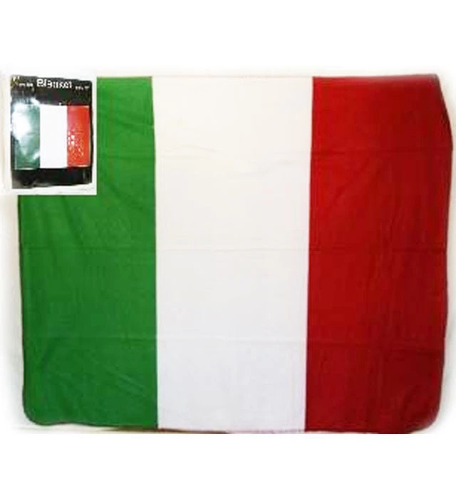 Ruffin Italy Flag Polar Fleece Blanket
