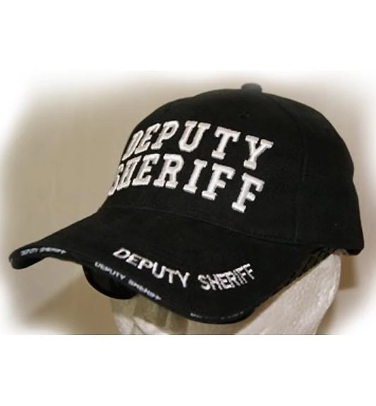 Ruffin Headwear RF-5194 Black DEPUTY SHERIFF Cap