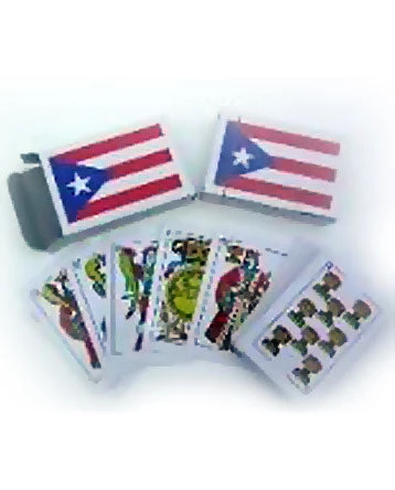 Ruffin Puerto Rico Flag Baraja Playing Cards