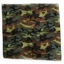 Ruffin Bandana Camouflage Bandanna 22x22