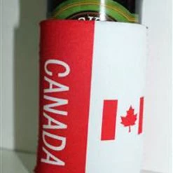 Ruffin Canada Flag Can Koozie