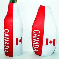 Ruffin Canada Flag Bottle Jacket Koozie