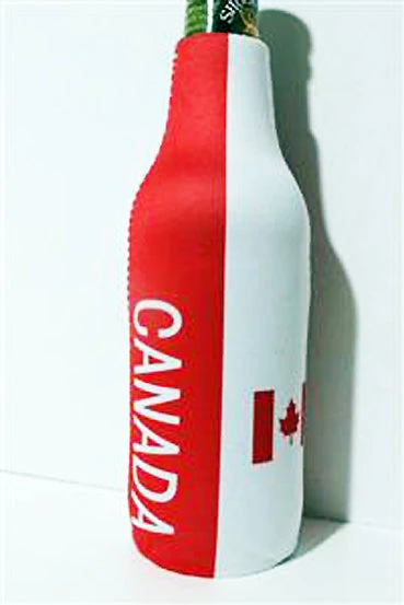 Ruffin Canada Flag Bottle Jacket Koozie