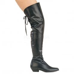 Pleaser Thigh High Boots 1-inch Heels 8822
