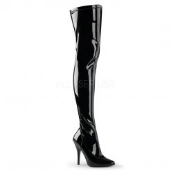 Pleaser Classic Stretch Thigh Boot With 5-inch Spike Heel PS-SEDUCE-3000 Flag Gear