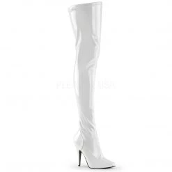 Pleaser Classic Stretch Thigh Boot With 5-inch Spike Heel PS-SEDUCE-3000 Flag Gear