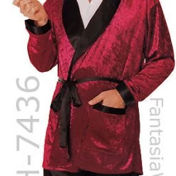 Shirley Deluxe 3-pc Hugh Hefner Playboy Costume