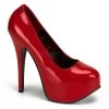 Pleaser Hidden Platform Wide Width Pump Shoes With 5-inch Heel 6-colors PS-TEEZE-06W Pumps