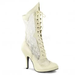 Pleaser Plus Size Ankle Boots 5-inch Heels